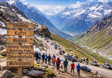 Shimla Manali Dharamshala Delight Tour