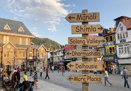 9-Day Tour of Shimla, Manali, Dharamshala & Dalhousie from Chandigarh