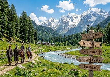 Kashmir Grand Tour: Jammu Srinagar Gulmarg Pahalgam